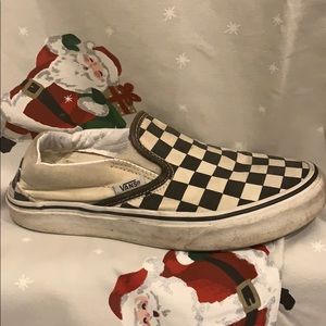 Checkerboard vans READ DESCRIPTION